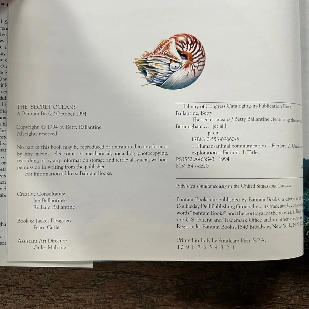 The Secret Oceans Coffee Table Book Blue Green Ocean